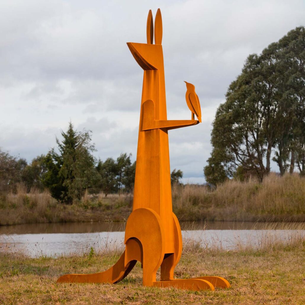 Kangaroo and Honeyeater | 2022